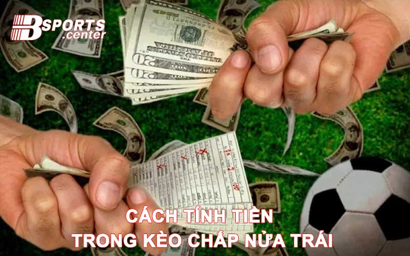 Cách tính tiền trong cá độ kèo chấp 0.5 trái